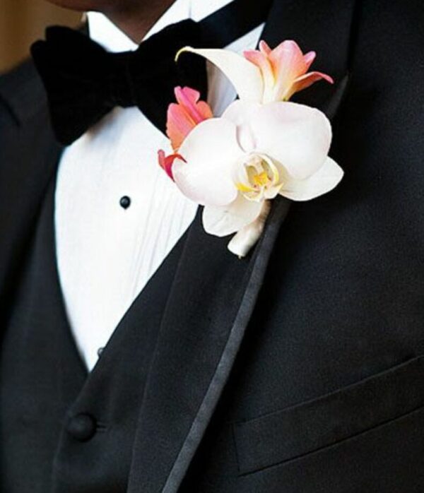 Tropical Groom's Boutonniere